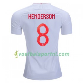 Engeland Henderson 8 Thuis Shirt WK voetbal 2018